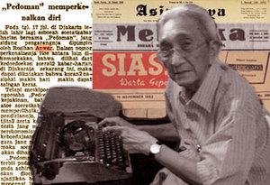 Rosihan Anwar, salah seorang jurmalis Minang terkemuka