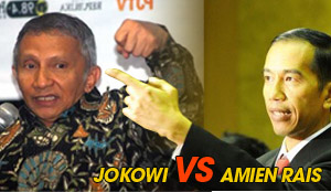 Jokowi vs Amien (sumber : bisnis-jabar.com)